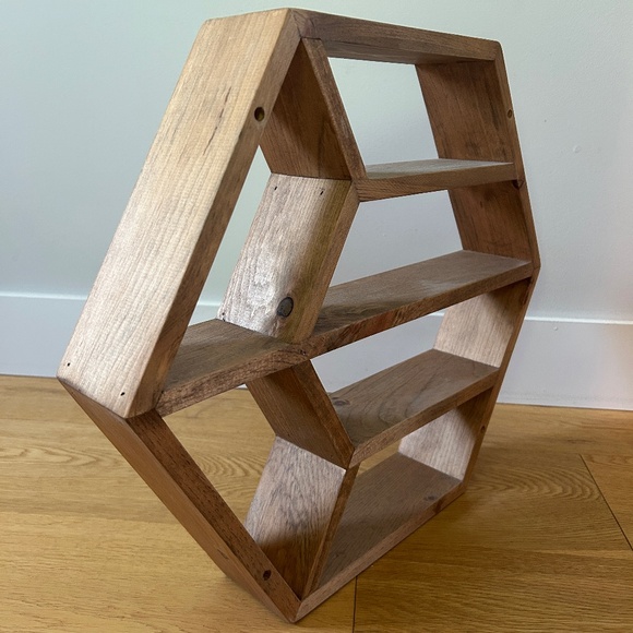 Hexagon Floating Shelf - Picture 2 of 4